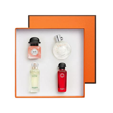 miniature parfum hermes|hermes deluxe mini perfume.